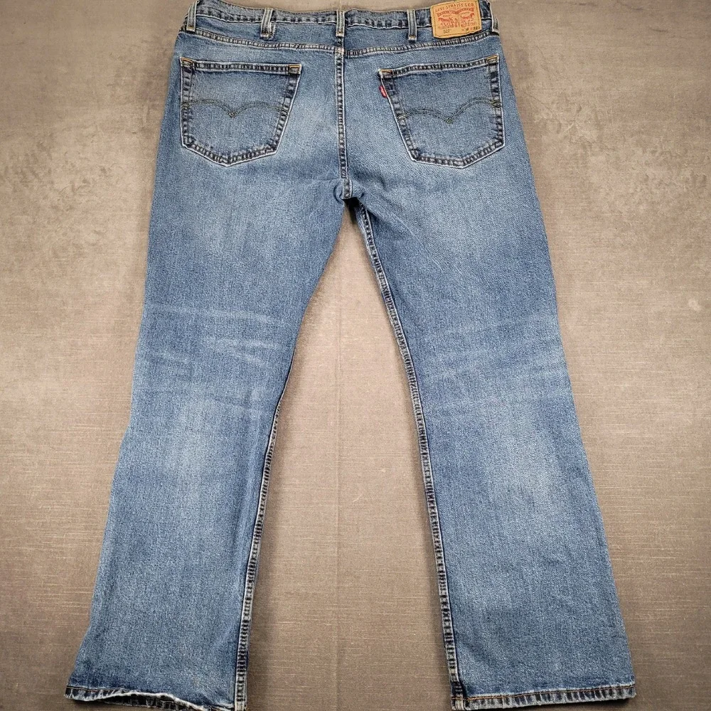 Levi's 527 Vintage 90s Denim Jeans Distressed Mens‎ Size 38 x 32 Flaw